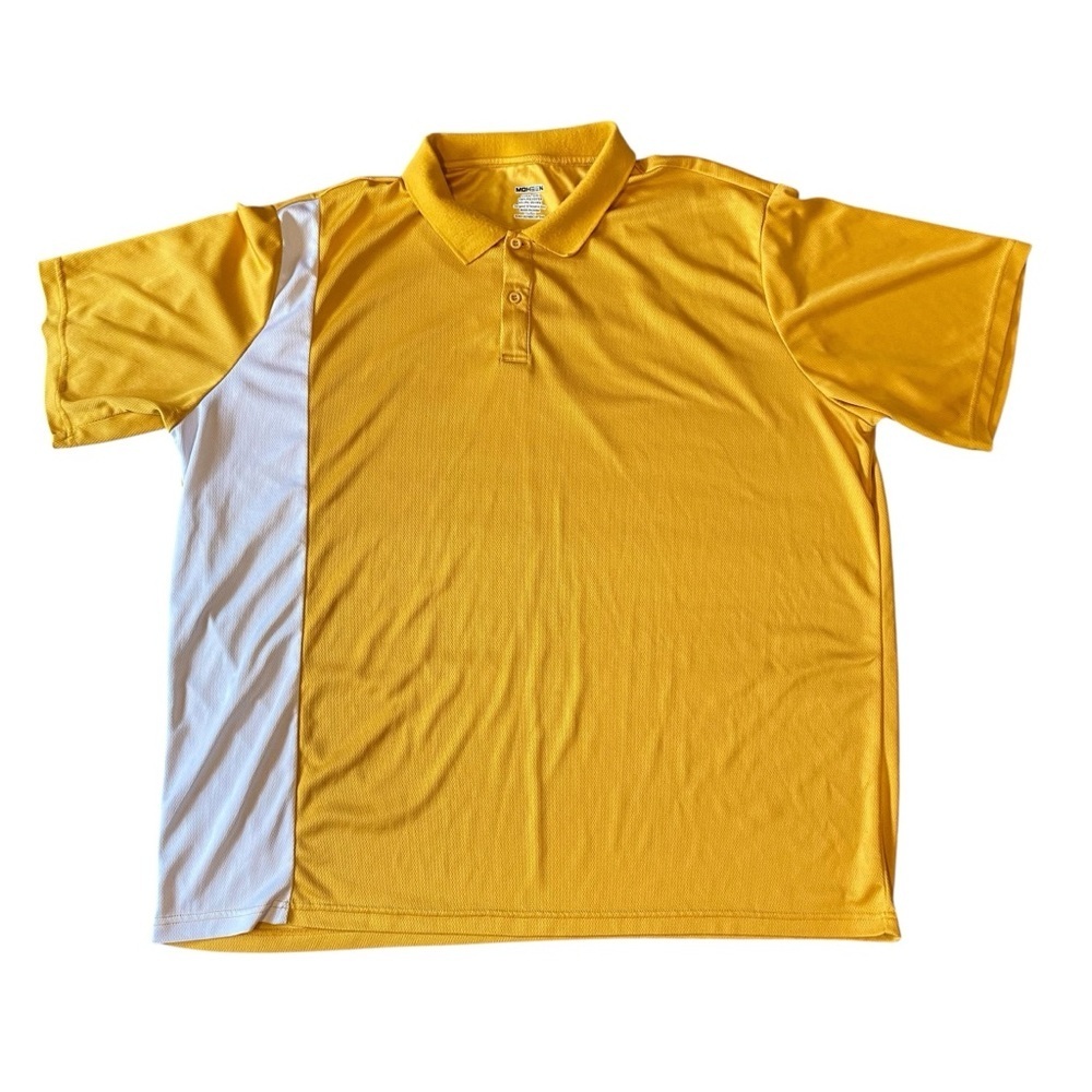 MOHEEN Big Men's Moisture-Wicking Golf Polo Shirt Cool Dry Fit Size 3XL